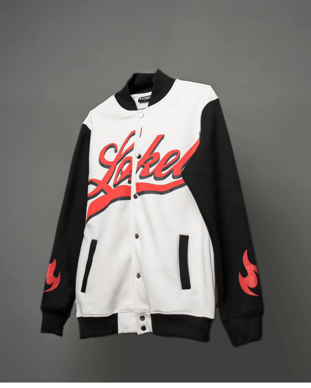 LOKEL FIRE VARSITY JACKET