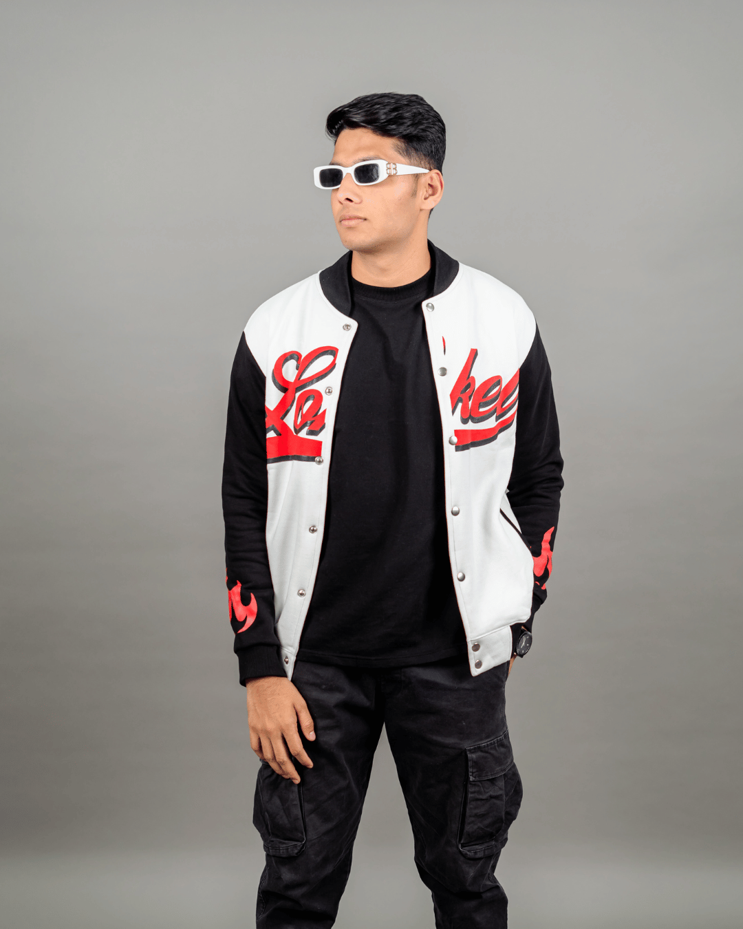 LOKEL FIRE VARSITY JACKET