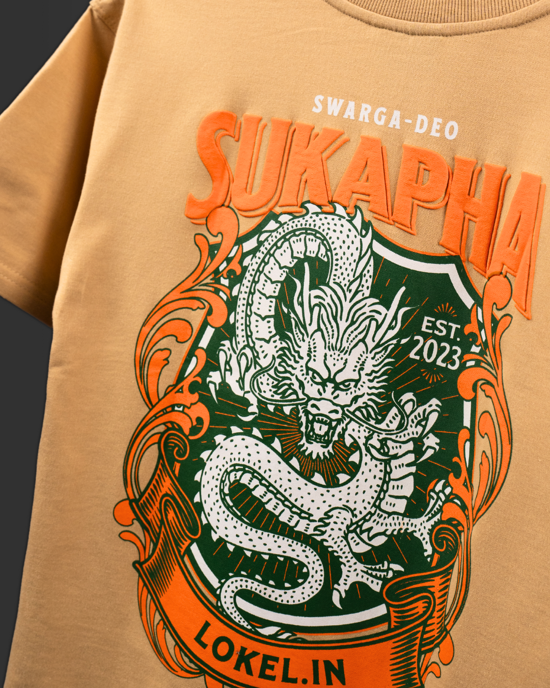 SUKAPHA DRAGON (BEIGE)